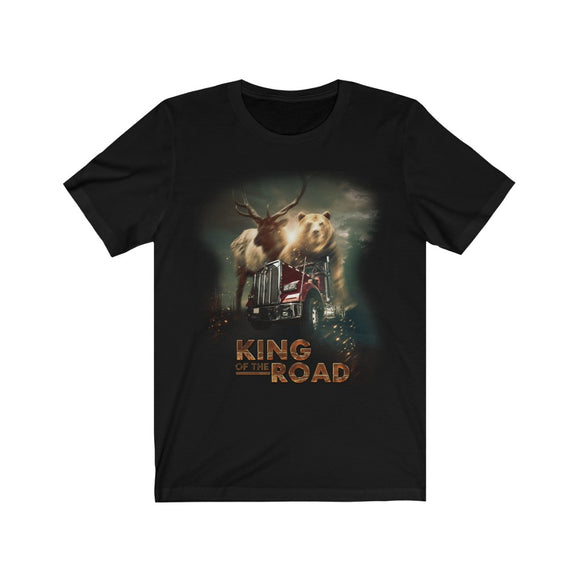 Unisex Trucker's Tee - King of the Road