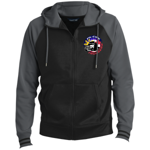 Men's Sport-Wick® Full-Zip Hooded Jacket - FIL-CAN Truckers Logo