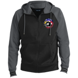 Men's Sport-Wick® Full-Zip Hooded Jacket - FIL-CAN Truckers Logo