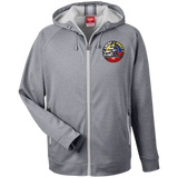 Men's Heathered Performance Hooded Jacket - LAKAY PINOY TRUCKER