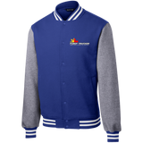 Fleece Letterman Jacket - PINOY TRUCKER (Keep Safe & Keep on Truckin' Logo)