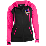 Ladies' Moisture Wick Full-Zip Hooded Jacket - FIL-CAN Trucker Logo