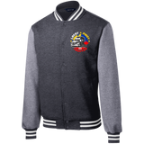 Fleece Letterman Jacket - LAKAY PINOY TRUCKER