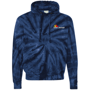 Tie-Dyed Pullover Hoodie - Pinoy Trucker (Keep Safe & Keep on Truckin' Logo)