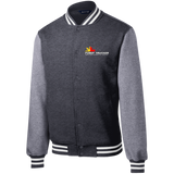 Fleece Letterman Jacket - PINOY TRUCKER (Keep Safe & Keep on Truckin' Logo)