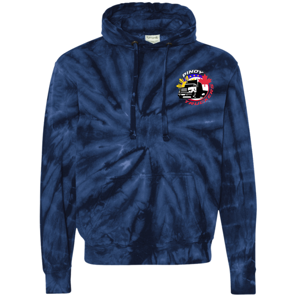 Tie-Dyed Pullover Hoodie - Pinoy Truckers Logo