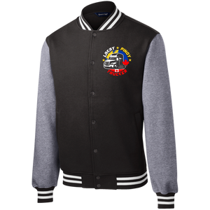 Fleece Letterman Jacket - LAKAY PINOY TRUCKER