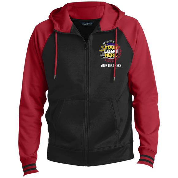 Men's Sport-Wick® Full-Zip Hooded Jacket - CUSTOM LOGO AND TEXT