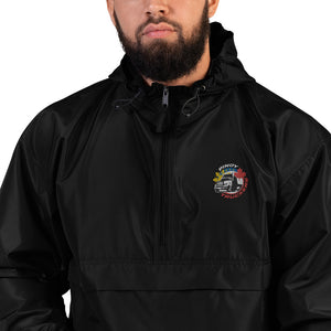 Embroidered Champion Windbreaker Packable Jacket - PINOY TRUCKERS Logo