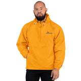 Embroidered Champion Windbreaker Packable Jacket - PINOY TRUCKER (Keep Safe & Keep on Truckin' Logo)