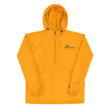 Embroidered Champion Windbreaker Packable Jacket - PINOY TRUCKER (Keep Safe & Keep on Truckin' Logo)