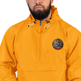 Embroidered Champion Windbreaker Packable Jacket - LAKAY PINOY TRUCKER LOGO