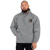 Embroidered Champion Windbreaker Packable Jacket - LAKAY PINOY TRUCKER LOGO