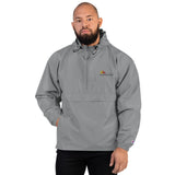 Embroidered Champion Windbreaker Packable Jacket - PINOY TRUCKER (Keep Safe & Keep on Truckin' Logo)