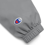 Embroidered Champion Windbreaker Packable Jacket - LAKAY PINOY TRUCKER LOGO