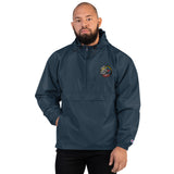 Embroidered Champion Windbreaker Packable Jacket - LAKAY PINOY TRUCKER LOGO