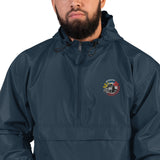 Embroidered Champion Windbreaker Packable Jacket - PINOY TRUCKERS Logo