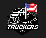 Unisex Short Sleeve Tee for TRUCKERS - USA Flag Left Chest Logo