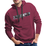 Men’s Premium Hoodie for Truck Drivers - Mountains & Hills Pay the Bills