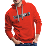 Men’s Premium Hoodie for Truck Drivers - Mountains & Hills Pay the Bills